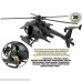Click N’ Play Military Attack Combat Helicopter 20 Piece Play Set with Accessories. B07612HP93